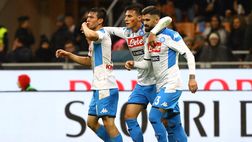 Milan-Napoli 1-1 al 90′: un punto a testa per rossoneri e azzurri