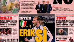 Prima Pagina, La Gazzetta dello Sport: “Superlega? Super no! Inter, Eriksì”