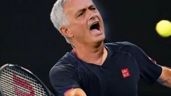 Lazio, meme da derby dopo la sestina del Bodo: e Mou diventa tennista… Lazio, meme da derby dopo la sestina del Bodo: e Mou diventa tennista… - immagine 1