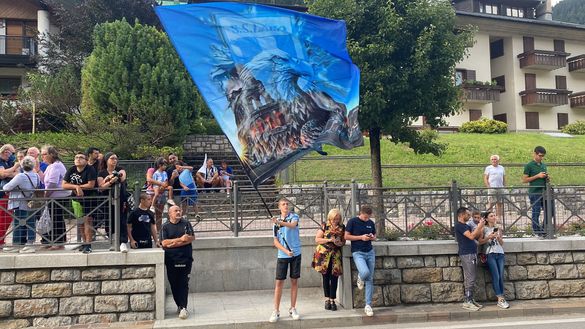 Tifosi della Lazio ad Auronzo Tifosi della Lazio ad Auronzo