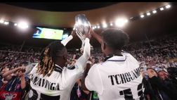 Il Real Madrid vince la Supercoppa UEFA: le immagini della festa | VIDEO