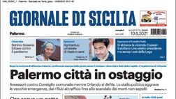 Prima Pagina, Giornale di Sicilia: “Palermo città ostaggio. Festino in silenzio”