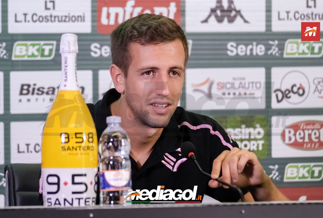 FOTO PALERMO, La presentazione di Marco Sala in conferenza stampa (Gallery) - immagine 3