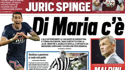 Prima Pagina, Tuttosport: “Juventus, Di Maria c’è. Lukaku-Inter, Skriniar-Chelsea”