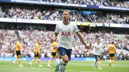 Segna Kane e il Tottenham batte il Wolverhampton ed è primo. Gol e highlights