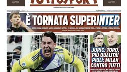 Prima Pagina, Tuttosport: “Champions Vlahovic! È tornata SuperInter”