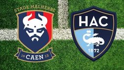 Una città squarciata dai fuochi pre-derby: Caen mentre attende il Le Havre