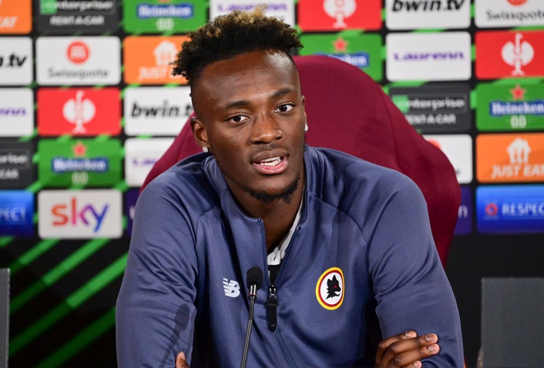 La conferenza stampa di Mourinho e Abraham –  FOTO GALLERY - immagine 18