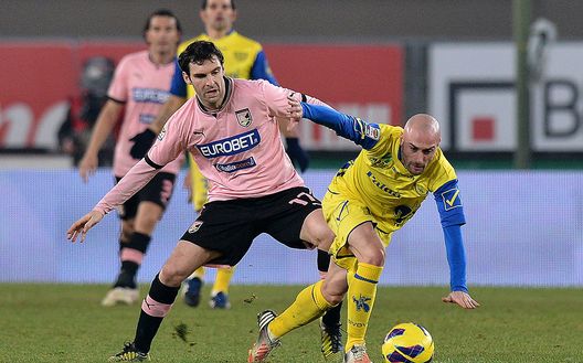 Durante un Palermo-Chievo del febbraio 2013 Durante un Palermo-Chievo del febbraio 2013