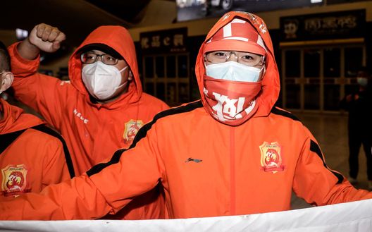 I tifosi del Wuhan Zall (Photo by Getty Images) I tifosi del Wuhan Zall (Photo by Getty Images)