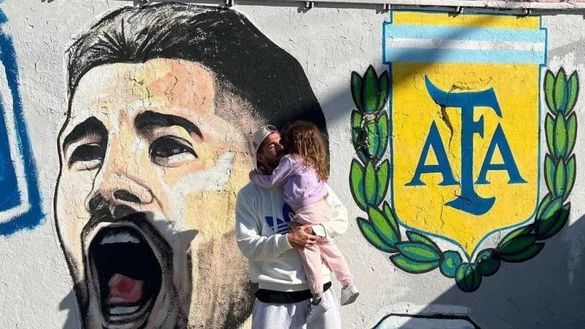 Sarandì, la città di nascita emoziona Rodrigo: De Paul, questo murales è per te…- immagine 4