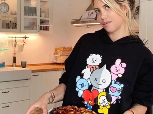 Wanda Nara cucina