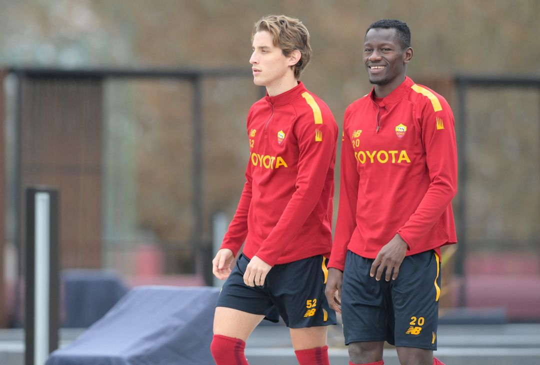 Roma, l’allenamento prima della partenza per il Portogallo – FOTO GALLERY - immagine 35