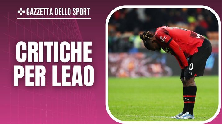 Rafael Leao AC Milan Milan-Atalanta 1-2 Coppa Italia 2023-2024