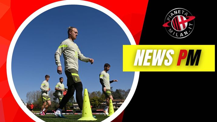 Simon Kjaer AC Milan allenamento Milanello