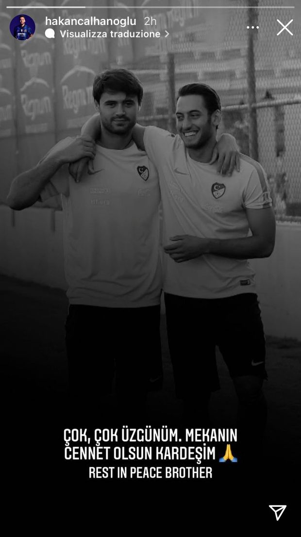 Tragedia in Turchia, Çalik muore in un incidente stradale. Il ricordo di Calhanoglu- immagine 2