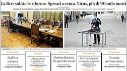 Prima Pagina, La Repubblica: “Draghi, il giorno dei sì; Conte si schiera. La Bce: subito le riforme”