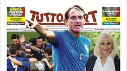 Prima Pagina, Tuttosport: “Carràmba, Italia”