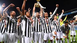 Coppa Italia, la festa della Juve sui social