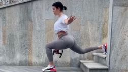 VIDEO / Georgina Rodriguez da urlo: l’allenamento di lady Ronaldo infiamma i social