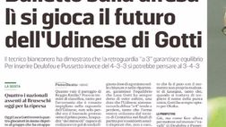MV: “Balletto sulla difesa lì si gioca il futuro dell’Udinese di Gotti”