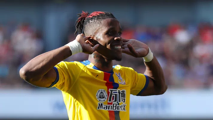 Wilfried Zaha, attaccante del Crystal Palace (credits: GETTY Images)