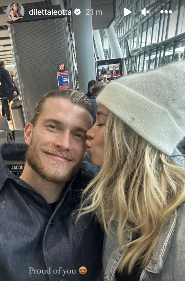 Karius sconfitto in Carabao Cup, Diletta Leotta lo consola: “Proud of you”- immagine 2