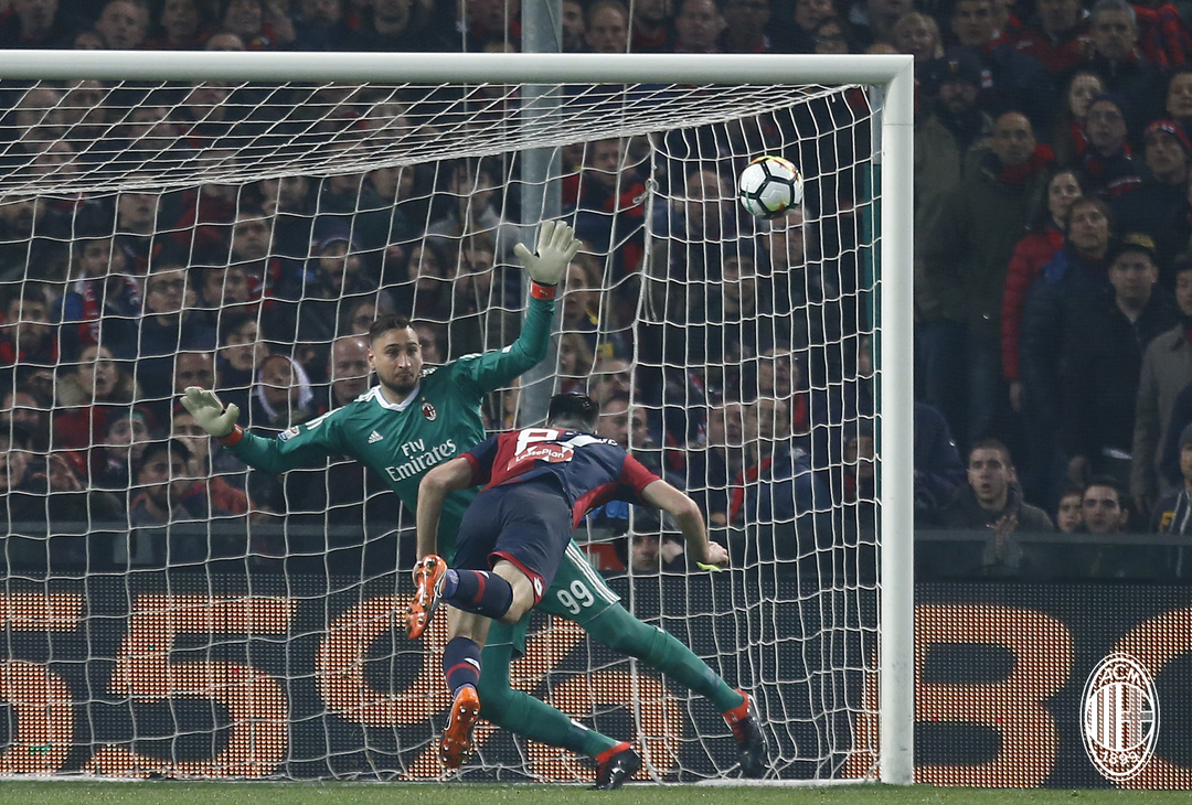  Gianluigi Donnarumma, Genoa-Milan, @acmilan 