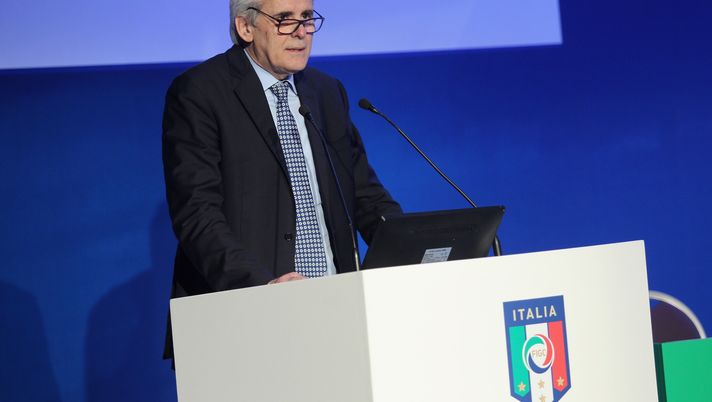 ROME, ITALY - MARCH 06: Referees President Marcello Nicchi attends the Italian Football Federation (FIGC) new president elections on March 6, 2017 in Rome, Italy. (Photo by Paolo Bruno/Getty Images) ROME, ITALY - MARCH 06: Referees President Marcello Nicchi attends the Italian Football Federation (FIGC) new president elections on March 6, 2017 in Rome, Italy. (Photo by Paolo Bruno/Getty Images)