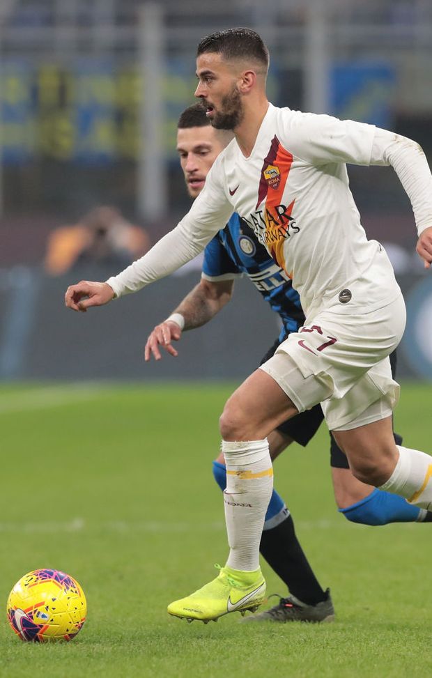 Leonardo Spinazzola a San Siro a dicembre 