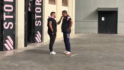 VIDEO Palermo da Santa Rosalia, mister Baldini a colloquio con il figlio Mattia