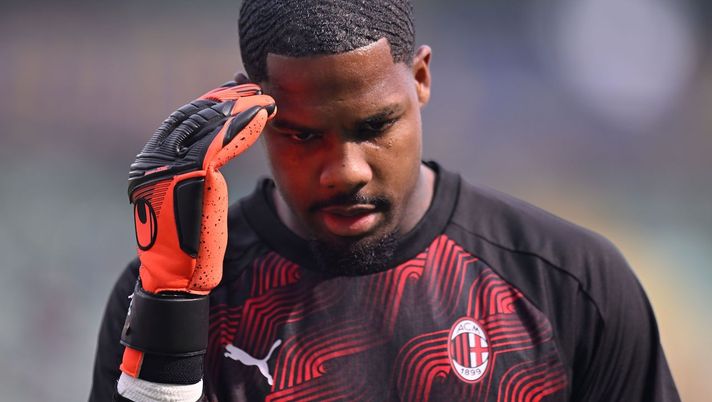 Mike Maignan AC Milan Verona-Milan 1-3 Serie A 2023-2024