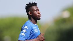 Sassuolo-Empoli, infortunio per Acquah: il centrocampista sostituito nel primo tempo