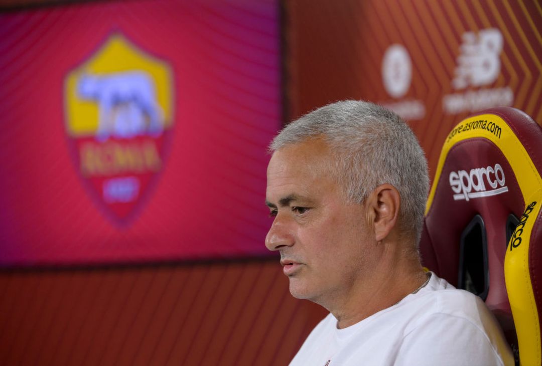 La conferenza stampa di José Mourinho in vista della Salernitana – FOTO GALLERY - immagine 10