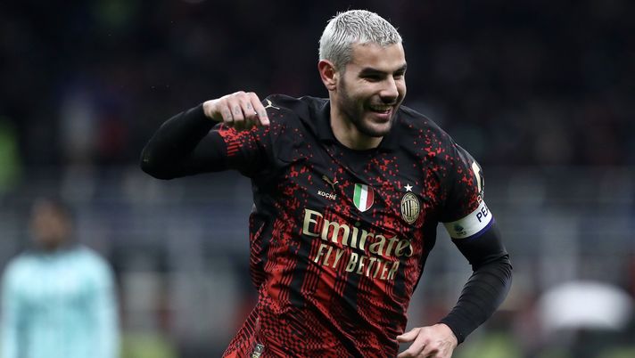Theo Hernández AC Milan Milan-Atalanta 2-0 Serie A 2022-2023