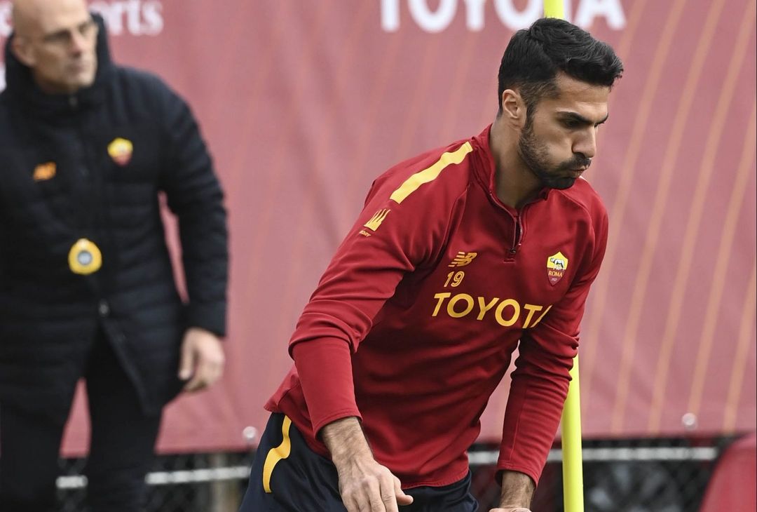 Roma, Pellegrini si allena in gruppo. Dybala a parte – FOTO GALLERY - immagine 41