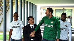 Sky – Thohir, Zhang Steven e Zanetti assistono all’allenamento. Pioli domani…