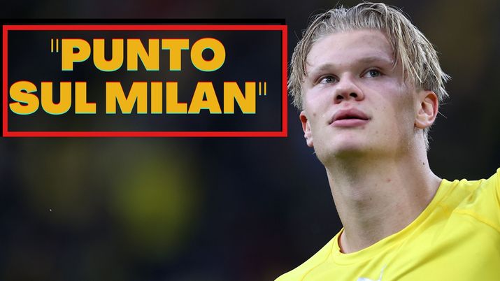 Erling Braut Haaland (attaccante Borussia Dortmund), obiettivo di calciomercato del Milan? | AC Milan News (Getty Images) 