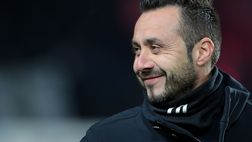 Sassuolo, De Zerbi guida l’allenamento senza Scamacca
