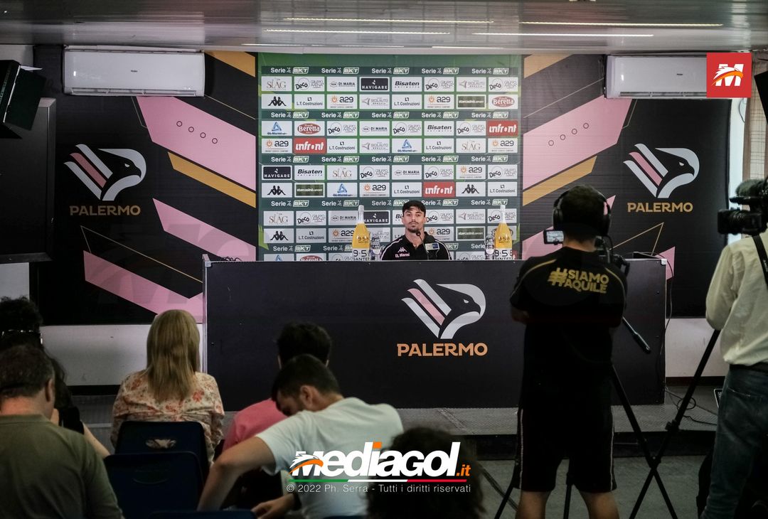 FOTO PALERMO, La conferenza stampa di Salvatore Elia (Gallery) - immagine 21