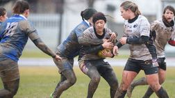 Il minirugby Leonorso riprende l’attività sotto la pioggia di Mogliano