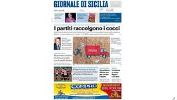 Prima Pagina, Giornale di Sicilia: “Il Palermo torna a vincere, Damiani e Felici affondano il Monterosi”