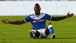 La reazione di Balotelli agli insulti dei tifosi del Verona: la sequenza – VIDEO