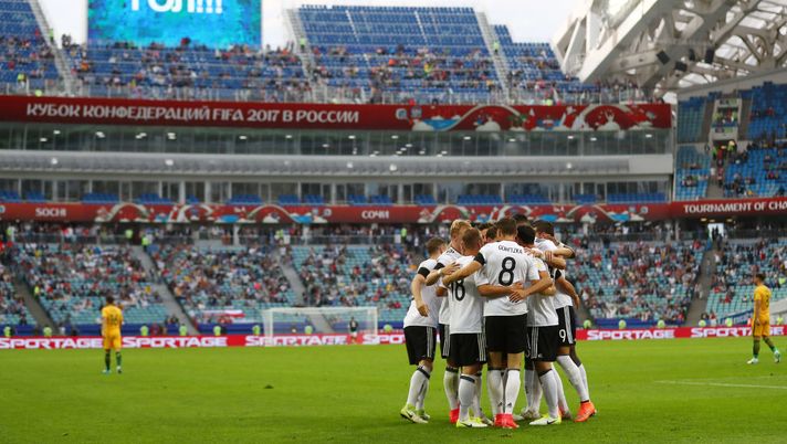 Confederations Cup: Australia-Germania 2-3, primi tre punti per i tedeschi Confederations Cup: Australia-Germania 2-3, primi tre punti per i tedeschi