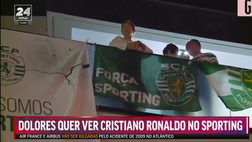 VIDEO Juventus, la mamma di CR7 a sorpresa: “Parlerò a mio figlio per farlo tornare allo Sporting”