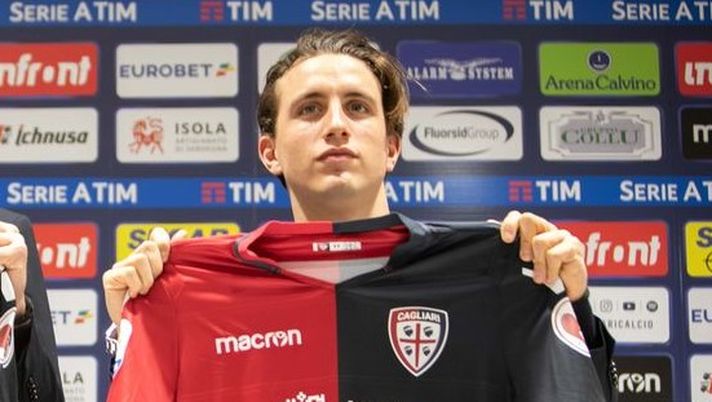 Luca Pellegrini, giocatore del Cagliari (cagliaricalcio.com) 