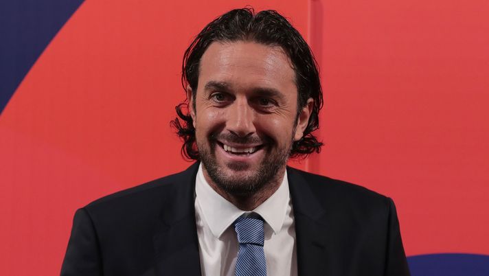MILAN, ITALY - DECEMBER 19:  Luca Toni attends the "Il Campionato Fa 90" Tv Show on December 19, 2019 in Milan, Italy.  (Photo by Emilio Andreoli/Getty Images)  Palermo