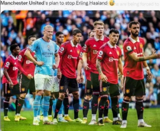 Dopo il Manchester derby tennistico chiudete tutto: sui social Messi United e Haaland come CR7…- immagine 3