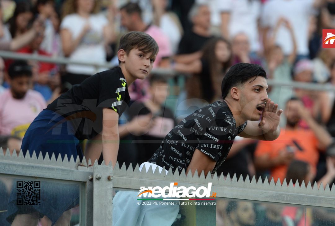 Fototifo, i tifosi allo stadio per Palermo-Feralpisaló 1-0 (gallery) - immagine 189
