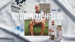 Verona, la terza maglia 23/24 con Joe Jordan